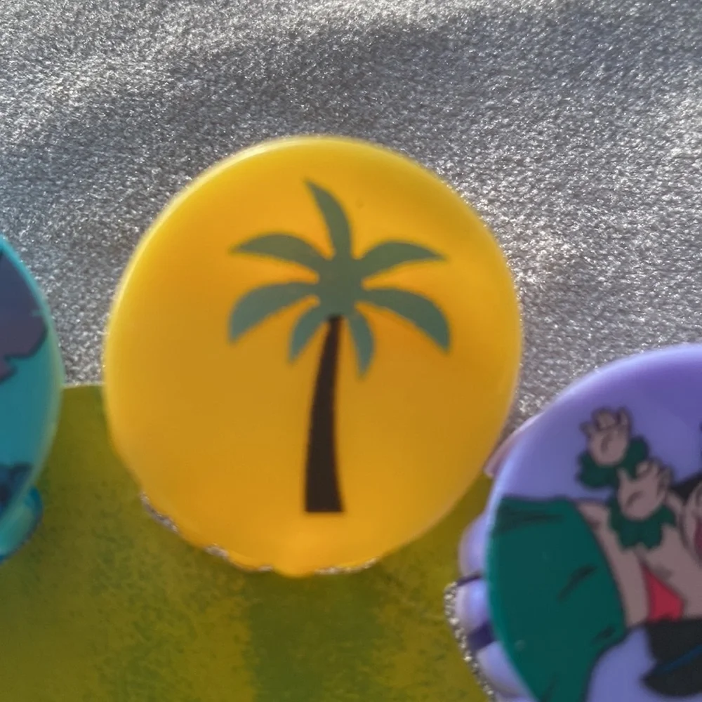 Disney Hair Clips Lilo & Stitch Ohana Small ponytail accessories 8 clips